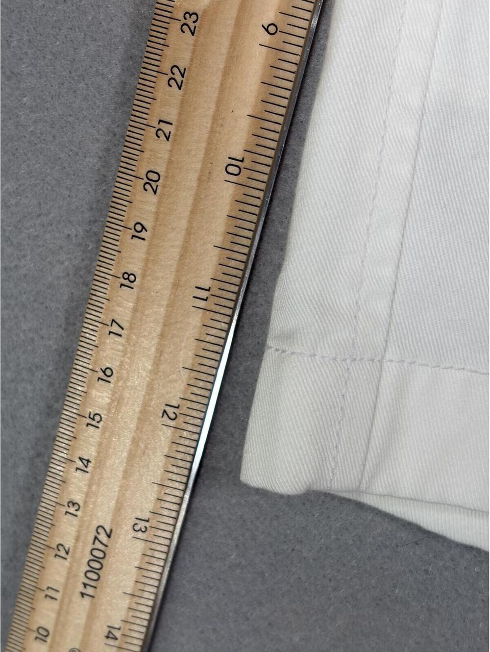 NWT J. Crew 4" White Chino Shorts Size 2 Preppy Coastal Classic Summer Staple - Picture 10 of 12